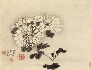 Chrysanthèmes - Gao Qipei